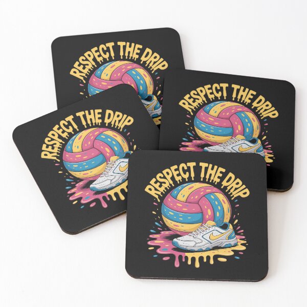 Item preview, Respect The Drip Volleyball Ice Cream Drip designed and sold by Shannon Bosley.
