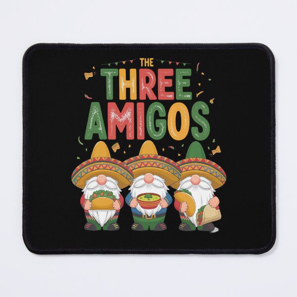 Item preview, Three Amigos Mexican Gnomes Cute Cinco De Mayo Fiesta Garden designed and sold by catsdothingz.