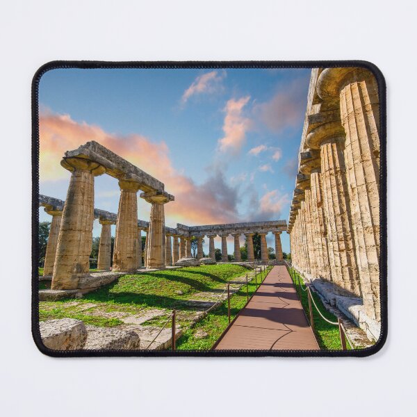 Item preview, Ancient Greek Temple of Hera in Paestum, Italy designed and sold by mitzobs.