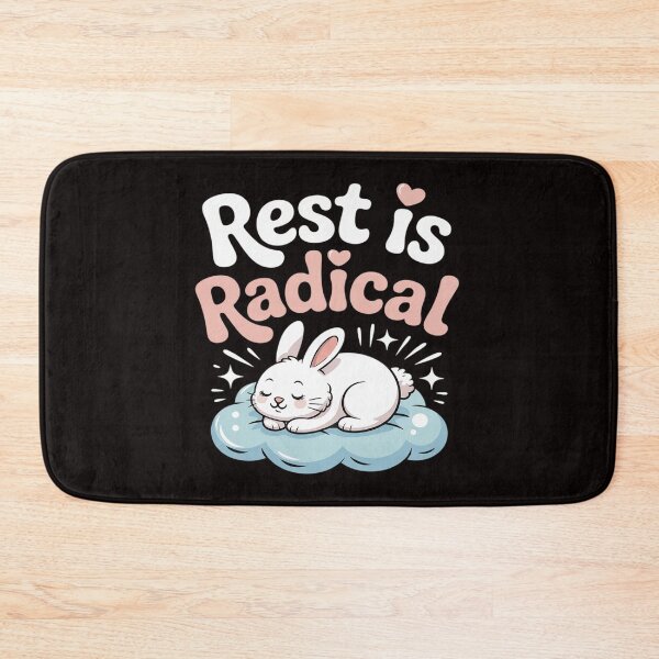 Item preview, Rest is Radical Bunny designed and sold by Shannon Bosley.