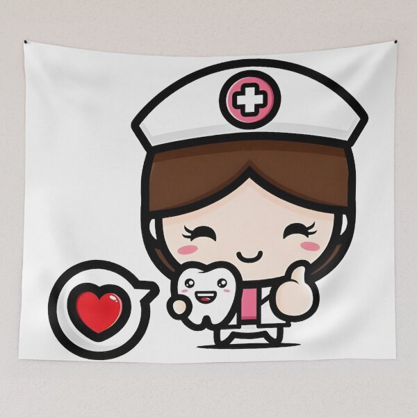 Item preview, Orthodontics cute lady designed and sold by RadiantGraphics.