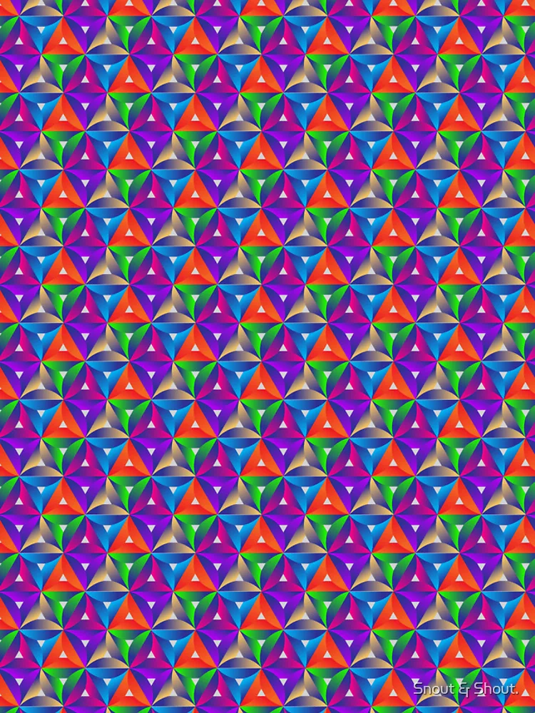 Thumbnail 4 of 4, Samsung Galaxy Phone Case, Dynamic Interlocking Triangle Geometric Pattern designed and sold by Snout & Shout..