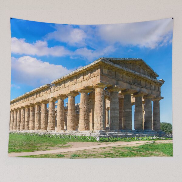 Item preview, Ancient Greek Temple of Hera in Paestum, Italy designed and sold by mitzobs.