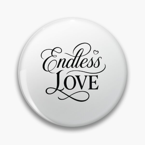Item preview, Endless Love - Elegant Valentine Typography Design designed and sold by MKreative Studio.