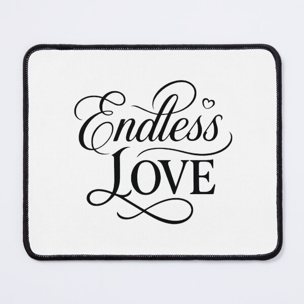 Item preview, Endless Love - Elegant Valentine Typography Design designed and sold by MKreative Studio.