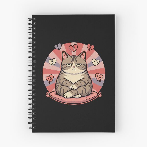Item preview, Bruh Japanese Cat Valentine – Love Is Exhausting designed and sold by SWEET-TINAPAY.