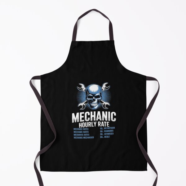 Item preview, Mechanic Hourly Rate Skull designed and sold by PowAcademy.