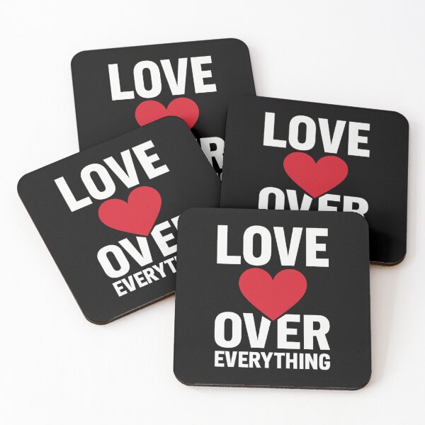 Item preview, Love Over Everything - Bold Urban Valentine Design designed and sold by MKreative Studio.