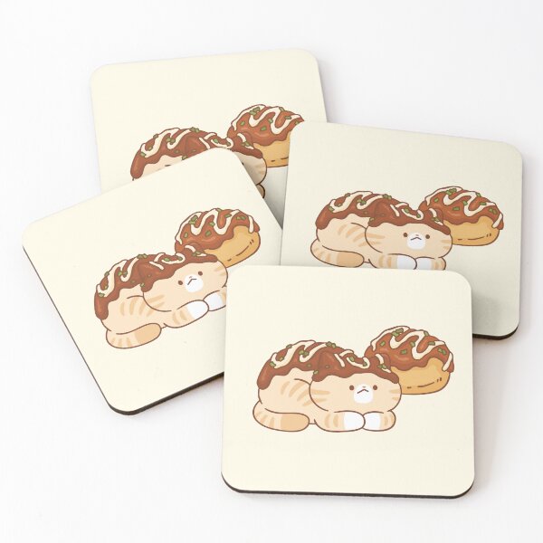 Item preview, Takoyaki cats designed and sold by salposi.