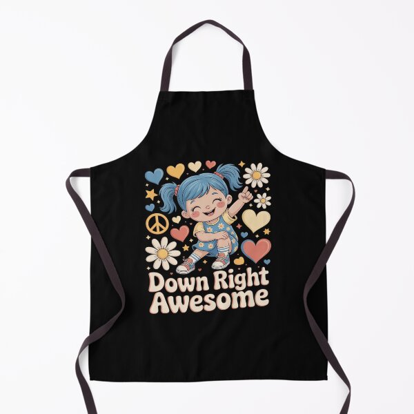 Item preview, Down Syndrome Awareness Day Down Right Awesome Girls Women designed and sold by KonopikaaArt.