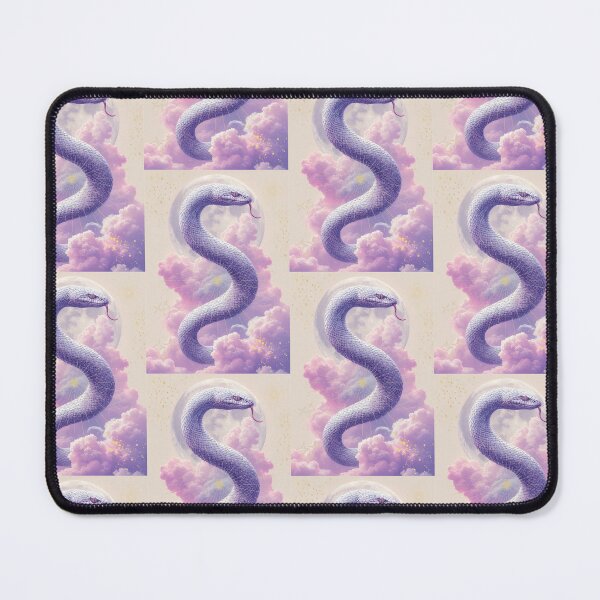 Item preview, Celestial Serpent snake medicine COSMIC CLOUDS designed and sold by Art by Kristie.