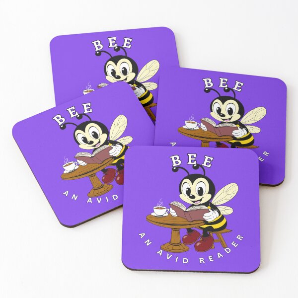 Item preview, Bee An Avid Reader designed and sold by Kate Miller Illustrator.