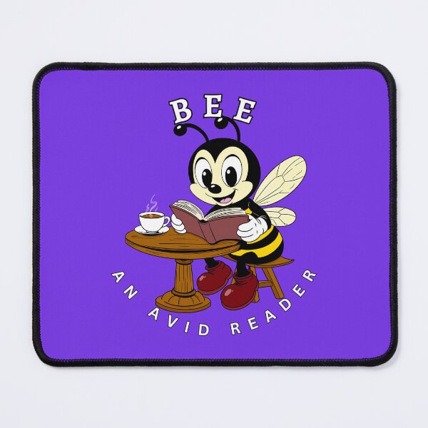 Item preview, Bee An Avid Reader designed and sold by Kate Miller Illustrator.