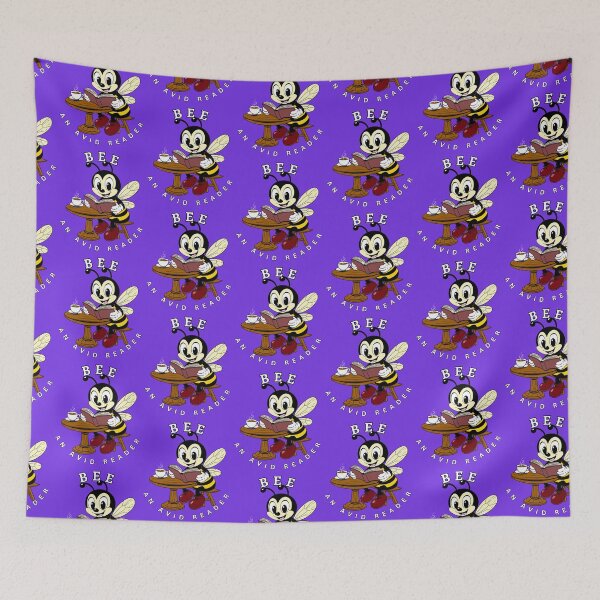 Item preview, Bee An Avid Reader designed and sold by Kate Miller Illustrator.