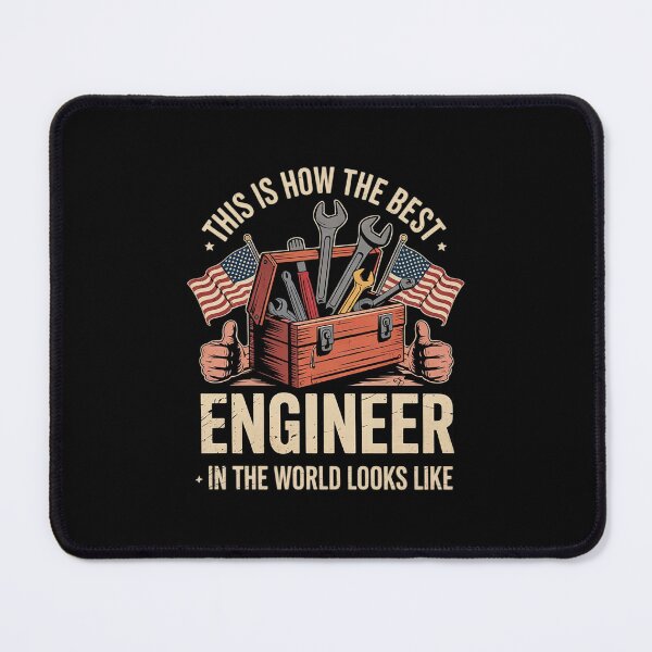 Item preview, Mens Best Engineer In The World Mechanic Engineering designed and sold by MythWoot.