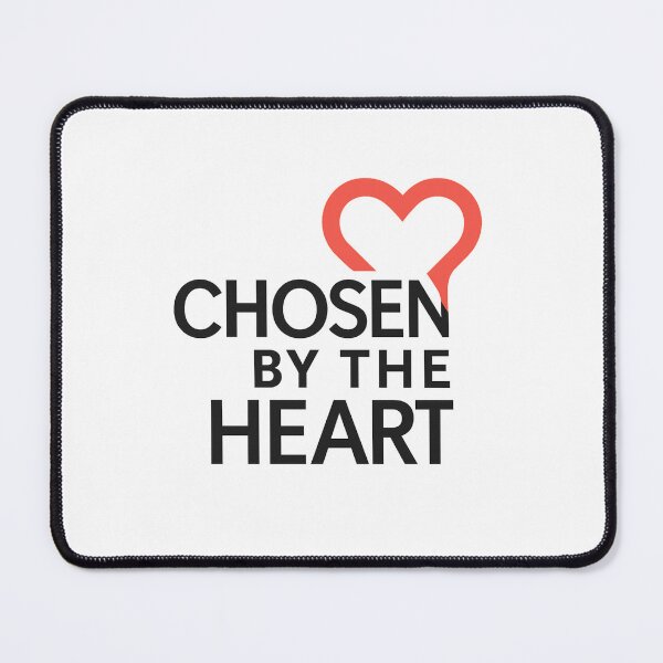 Item preview, Chosen by the Heart - Modern Valentine Typography Design designed and sold by MKreative Studio.