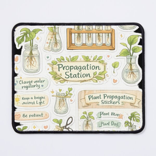 Item preview, Plant Mom Dad Propagation Station Cute Sticker Pack & Shirt designed and sold by goodcrystals.