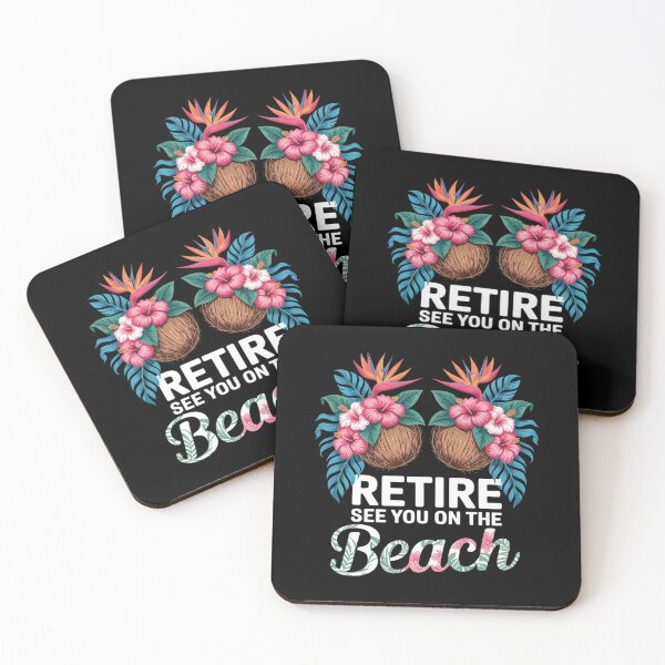 Item preview, Retired See You On The Beach Funny Retirement Party designed and sold by Shannon Bosley.