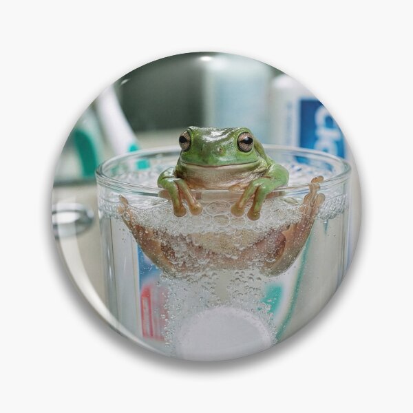Item preview, Ingenious Frog Makes Makeshift Bubble Bath designed and sold by Tridentulus.