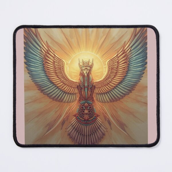 Item preview, Egyptian winged sun designed and sold by whatthefoxsays.