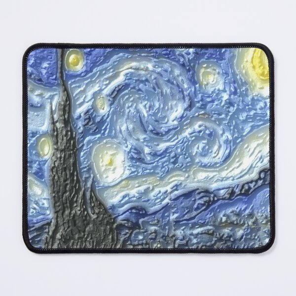 Item preview, starry night plaster colorful abstract design designed and sold by SmashingDeals.