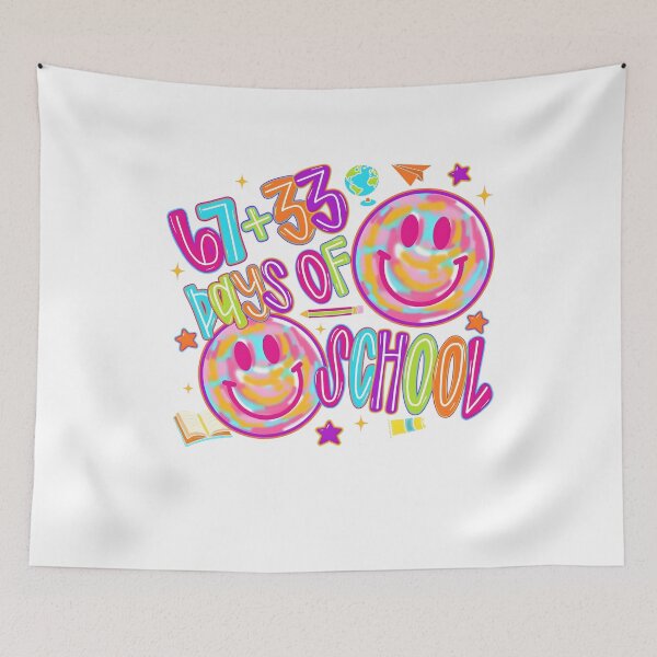 Item preview, 67+33 Days of School designed and sold by JacobKotai.