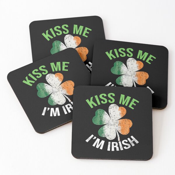 Item preview, kiss me i'm irish flag ireland designed and sold by LiviuGligoros.