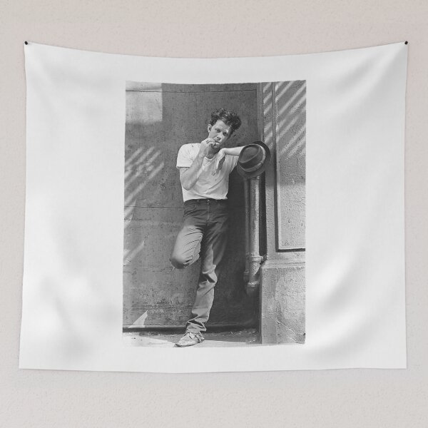 Item preview, Toms Waits Streets Portrait by Georges DuBoses Graphic For Men Women designed and sold by AshtonNielse.