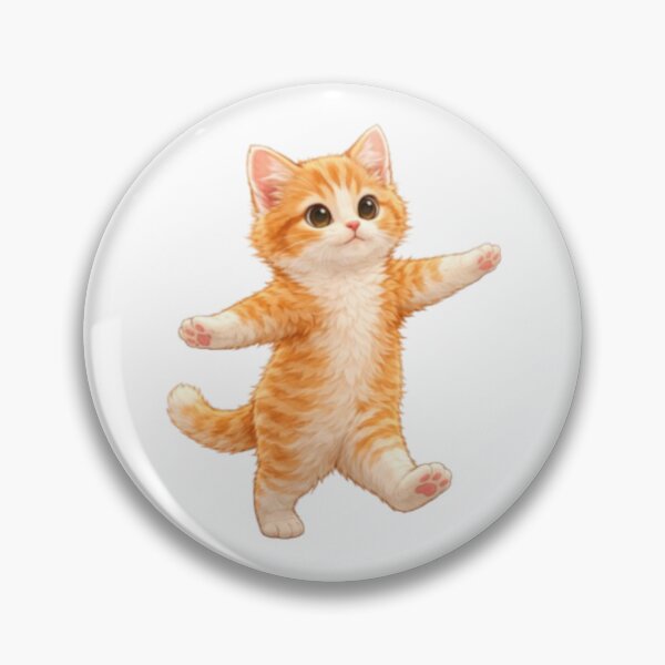 Item preview, Orange Cat Balancing on Two Legs designed and sold by Miryou.