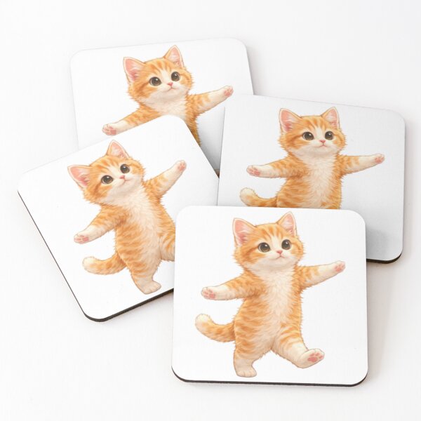 Item preview, Orange Cat Balancing on Two Legs designed and sold by Miryou.