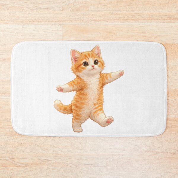 Item preview, Orange Cat Balancing on Two Legs designed and sold by Miryou.