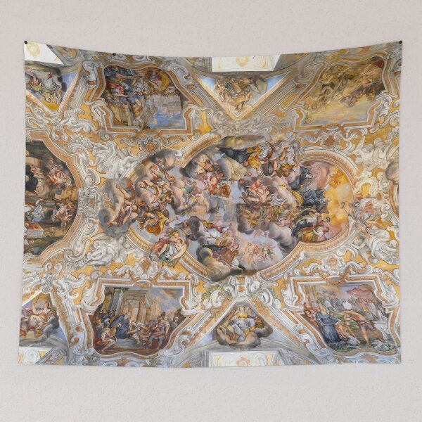Item preview, Church of Saint Benedict Ceiling Fresco - Catania Baroque Art designed and sold by mitzobs.