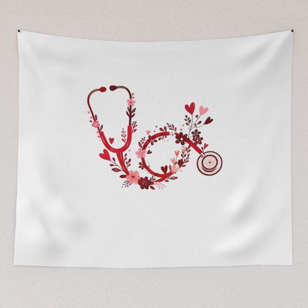 Item preview, Floral Stethoscope designed and sold by JacobKotai.