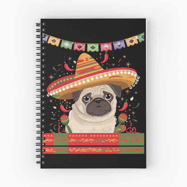 Item preview, Mexico Cinco de Mayo Pug Dog Lover Pet Pug Mom Mexican Party T-Shirt designed and sold by KonopikaaArt.