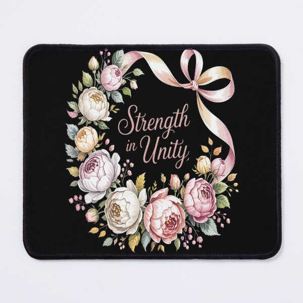 Item preview, Strength In Unity Blossoming Together Floral Harmony designed and sold by brinbotty.