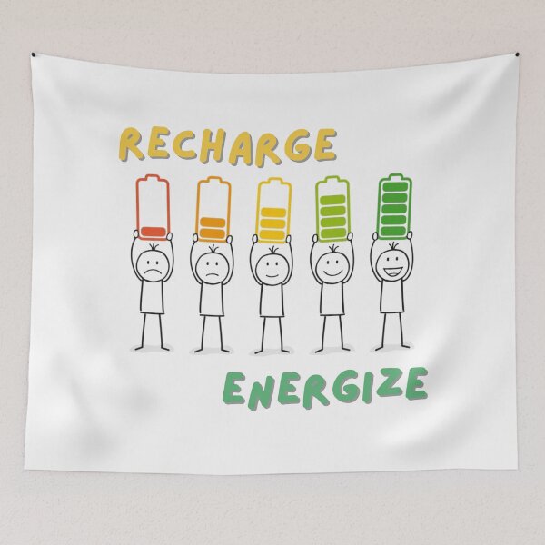 Item preview, Recharge and Energize designed and sold by Bluerange27.