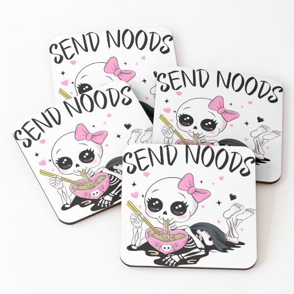 Item preview, Send Noods Skeleton – Funny Valentine Pastel designed and sold by Chelsealuv Krigbaum.