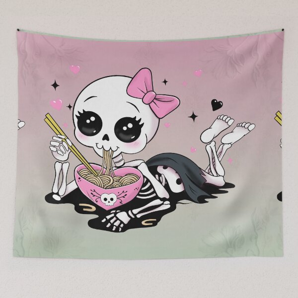 Item preview, Send Noods Skeleton – Funny Valentine Pastel designed and sold by Chelsealuv Krigbaum.
