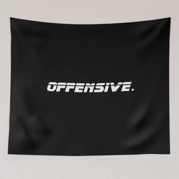 Item preview, Black and White Text based - OffensiveTCG designed and sold by OffensiveTCG.