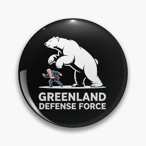 Item preview, Greenland defense force funny political designed and sold by SheriPeroni.