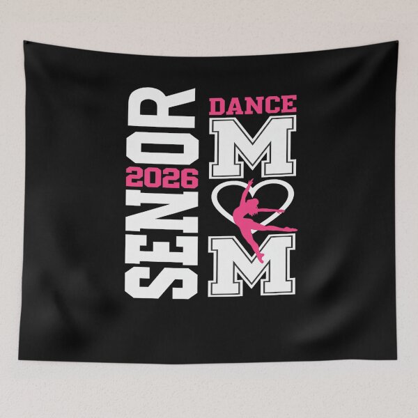 Item preview, Dance Senior Mom of A Senior Dancer Mama 2026 Heart designed and sold by KonopikaaArt.