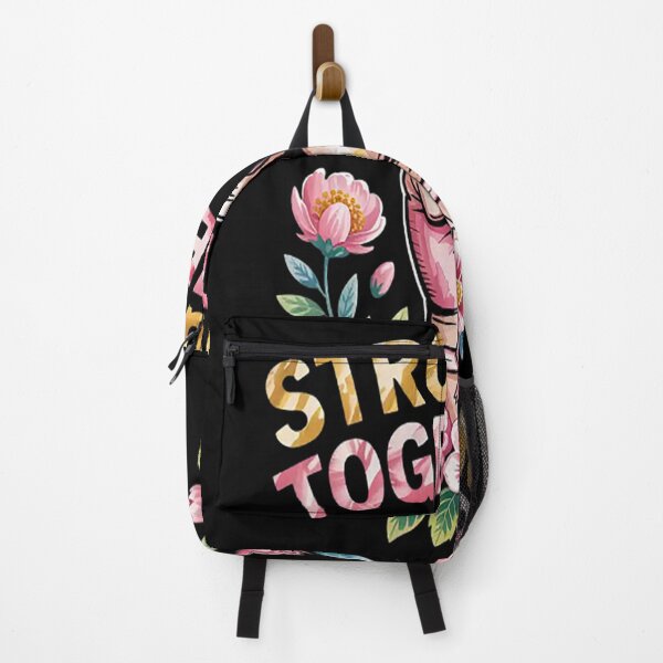 Item preview, Stronger Together Blossoming Resilience Breast Cancer Awareness designed and sold by brinbotty.