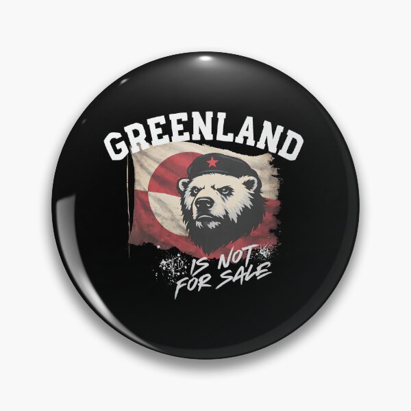 Item preview, Greenland is not for Sale Icebear Funny Design designed and sold by SheriPeroni.