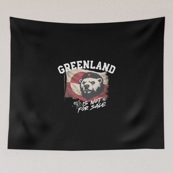 Item preview, Greenland is not for Sale Icebear Funny Design designed and sold by SheriPeroni.