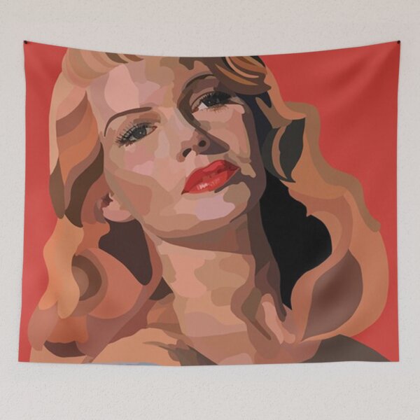 Item preview, Poster Young Rita Hayworth Hand Drawn 2026 designed and sold by gamalielRocky.