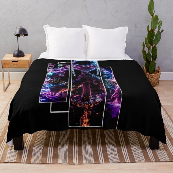 Item preview, Flashy Shinobi Neon Anime Art | Dark Samurai Aesthetic Illustration designed and sold by Dyan4.