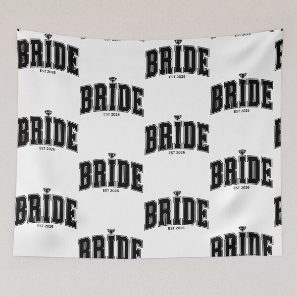 Item preview, Bride Est. 2026 Fiancée Mrs. Wife Bachelorette Wedding Party designed and sold by pansak.
