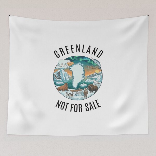 Item preview, Greenland Not For Sale designed and sold by SheriPeroni.