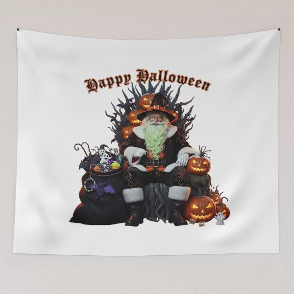 Item preview, Festive Fantasy Santa – Halloween Style Illustration designed and sold by Dominik1994.