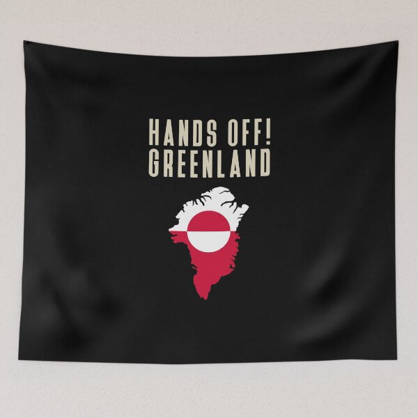 Item preview, Hands Off Greenland designed and sold by SheriPeroni.